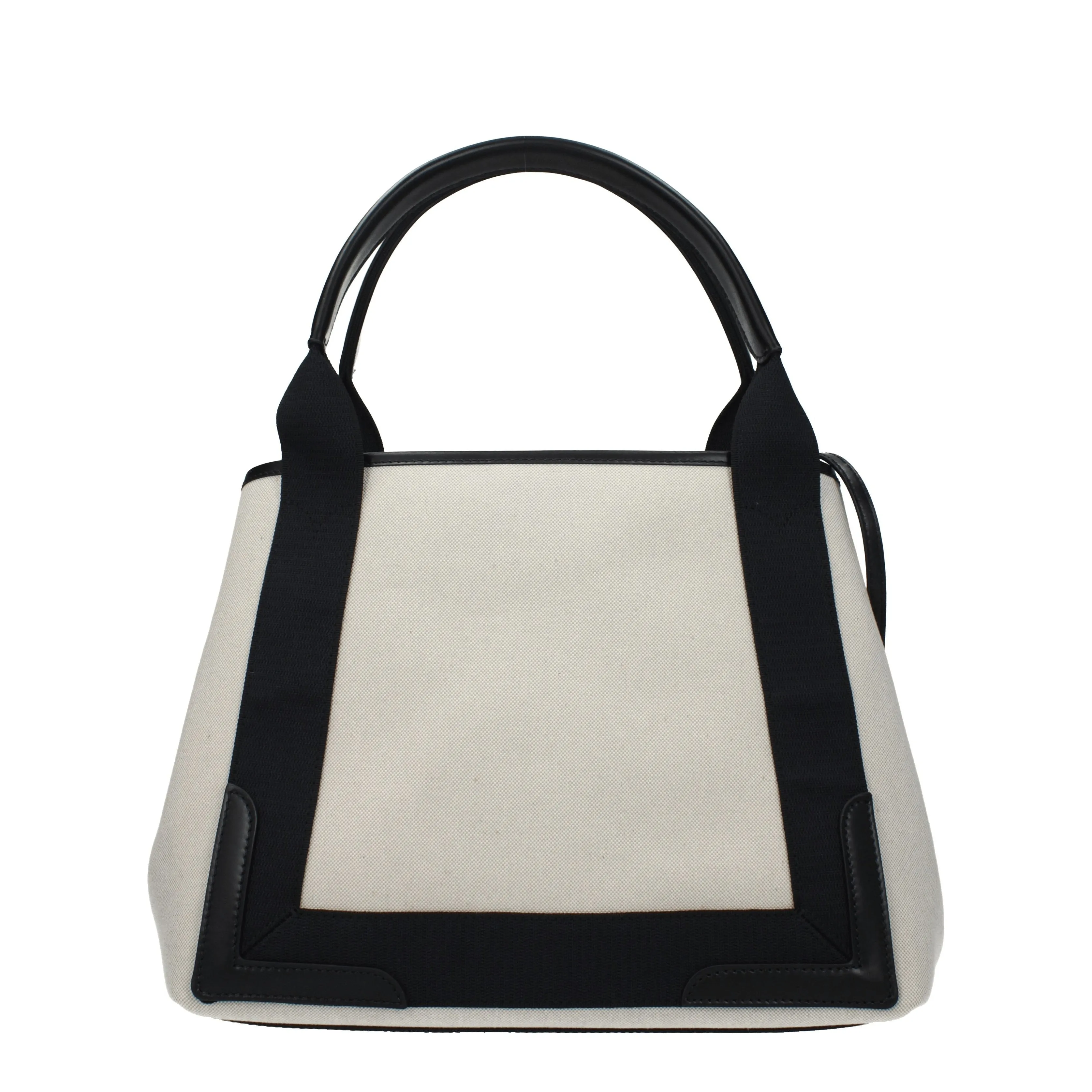 Balenciaga Hand Sacs Femmes Fabric Béige / noir