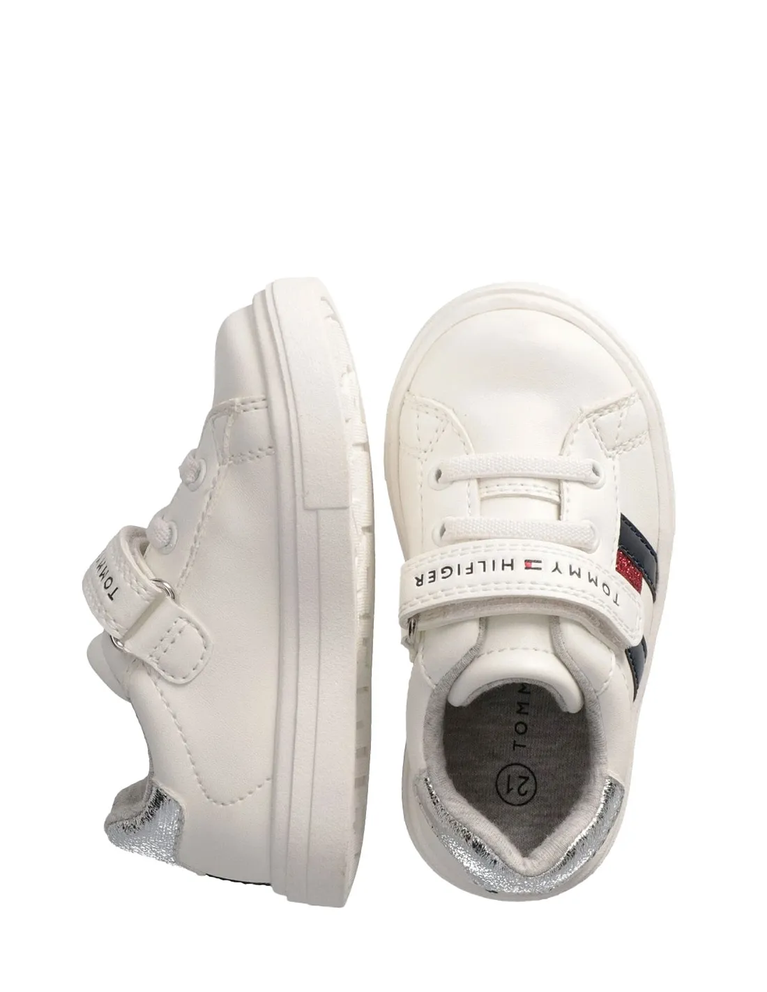 Baskets enfants Tommy Hilfiger ref 52805 White