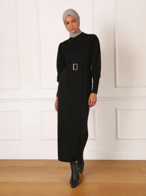 Black - Knit Dresses