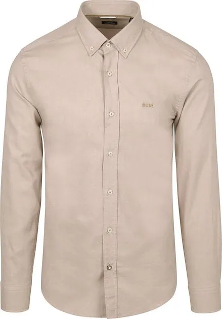 BOSS Chemise Hal Beige 50520259-282 commander en ligne | 