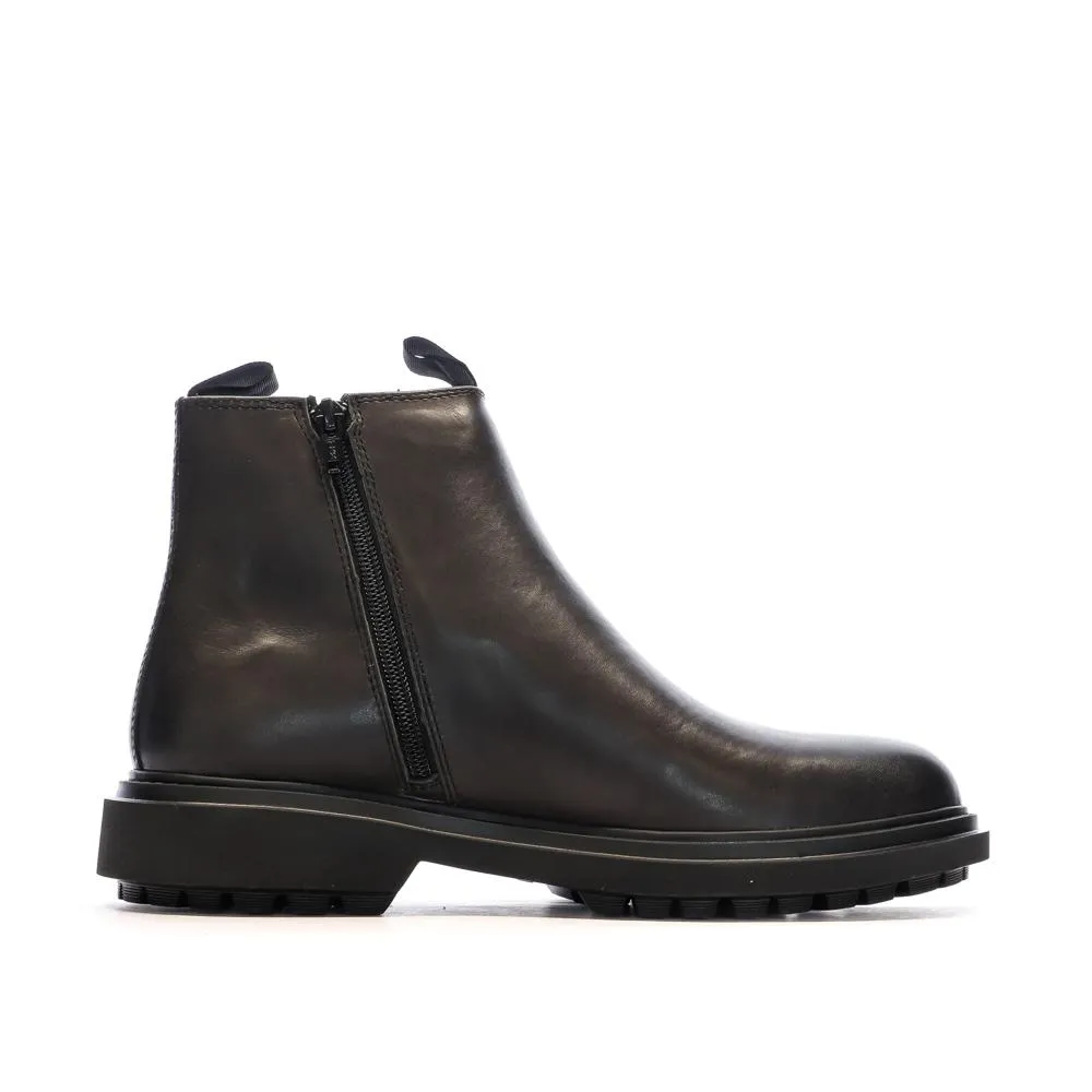 Bottines Marrons Homme Geox Faloria