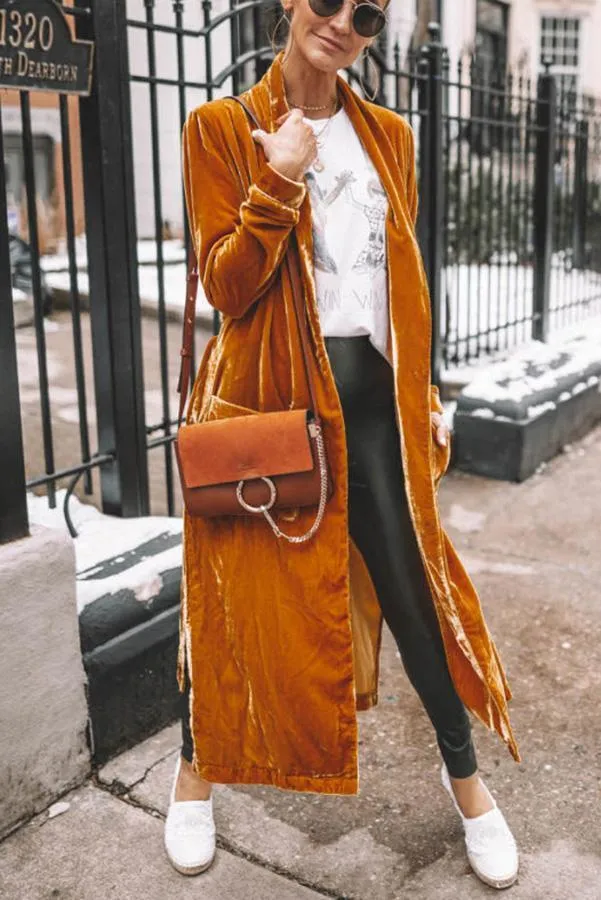 Camille | Veste kimono en daim élégante pour femme