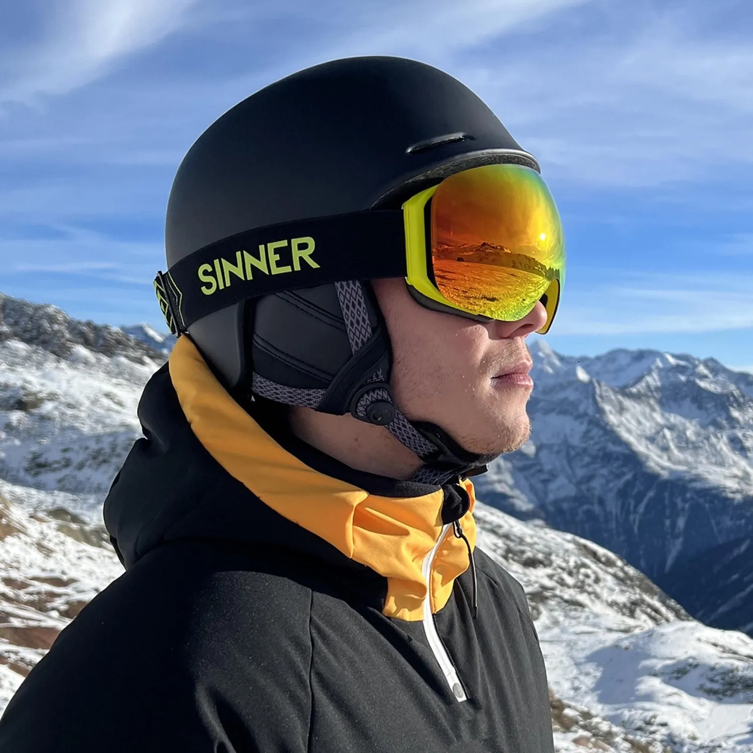 Casque de Ski Sinner Fortune Matte Black 22