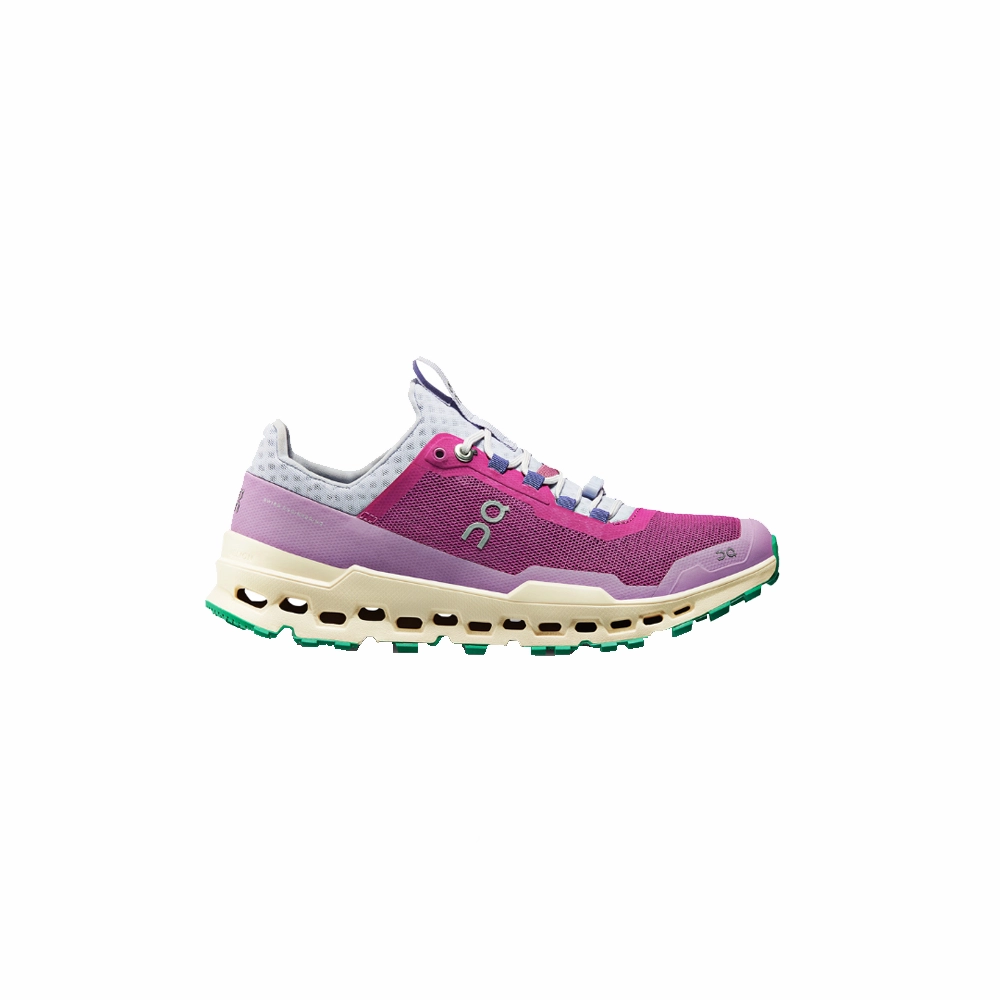 Chaussure de Trail On Running Femme Cloudultra Rhubarb | Rayon