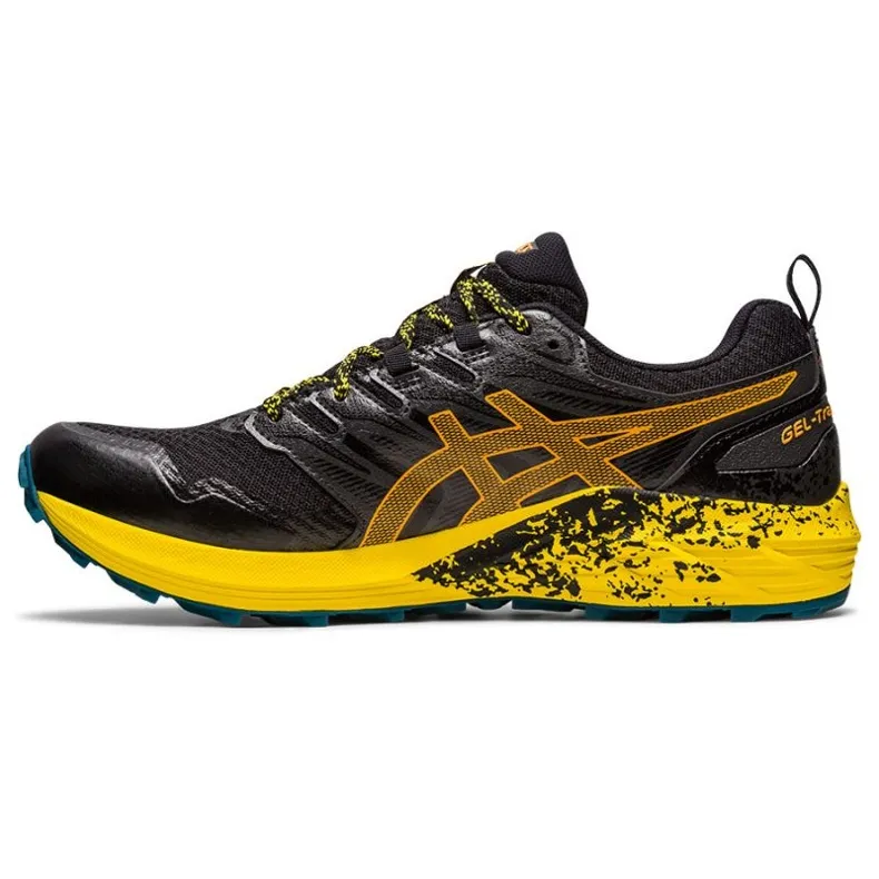 Chaussures de course Asics Gel-Trabuco Terra 1011B029 010 le noir le noir
