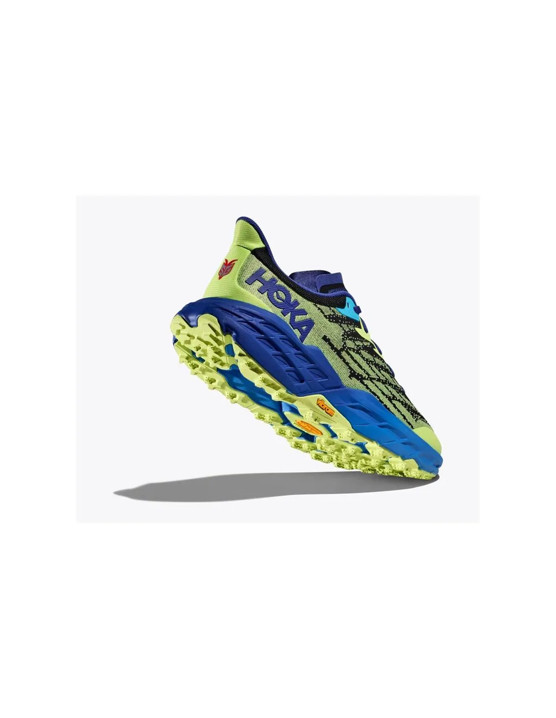 Chaussures de Trail Hoka Speedgoat 5 Homme Vert/Bleu