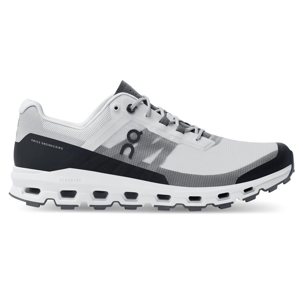 Chaussures de Trail On Running Men Cloudvista Glacier Black