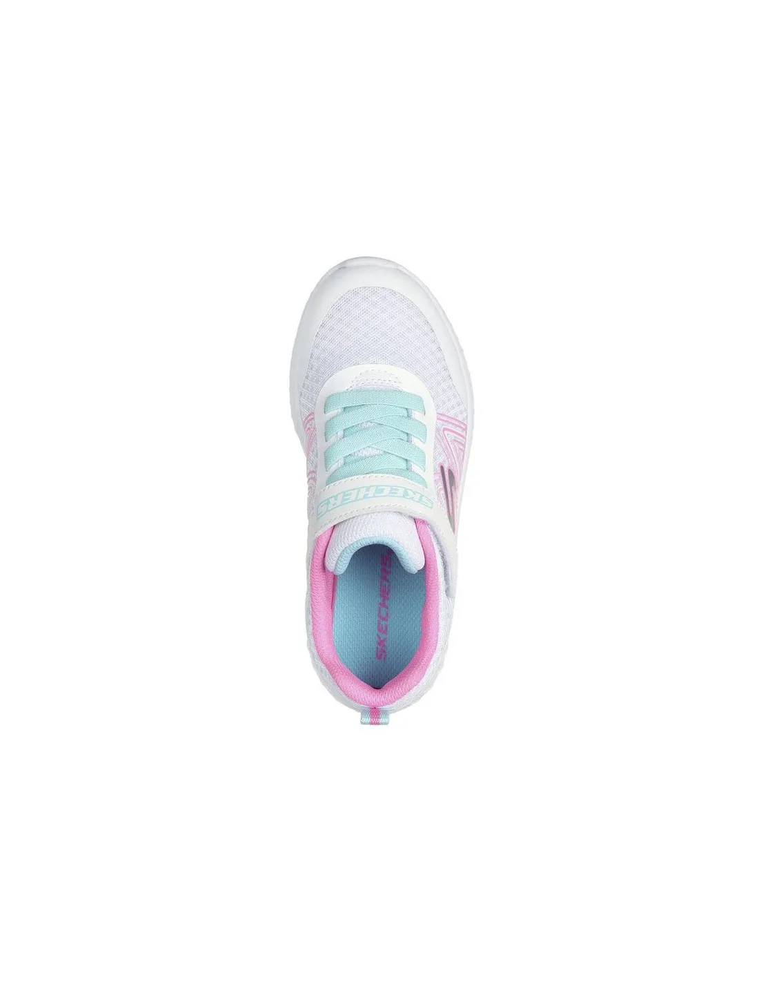 Chaussures Skechers Microspec Plus - Swi Fille Blanc