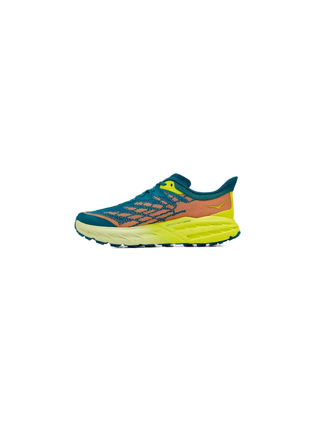 Chaussures à partir de Trail Hoka Speedgoat 5 Homme Bleu/Coral