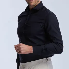 Chemise 72 heures stretch merinos, Biella