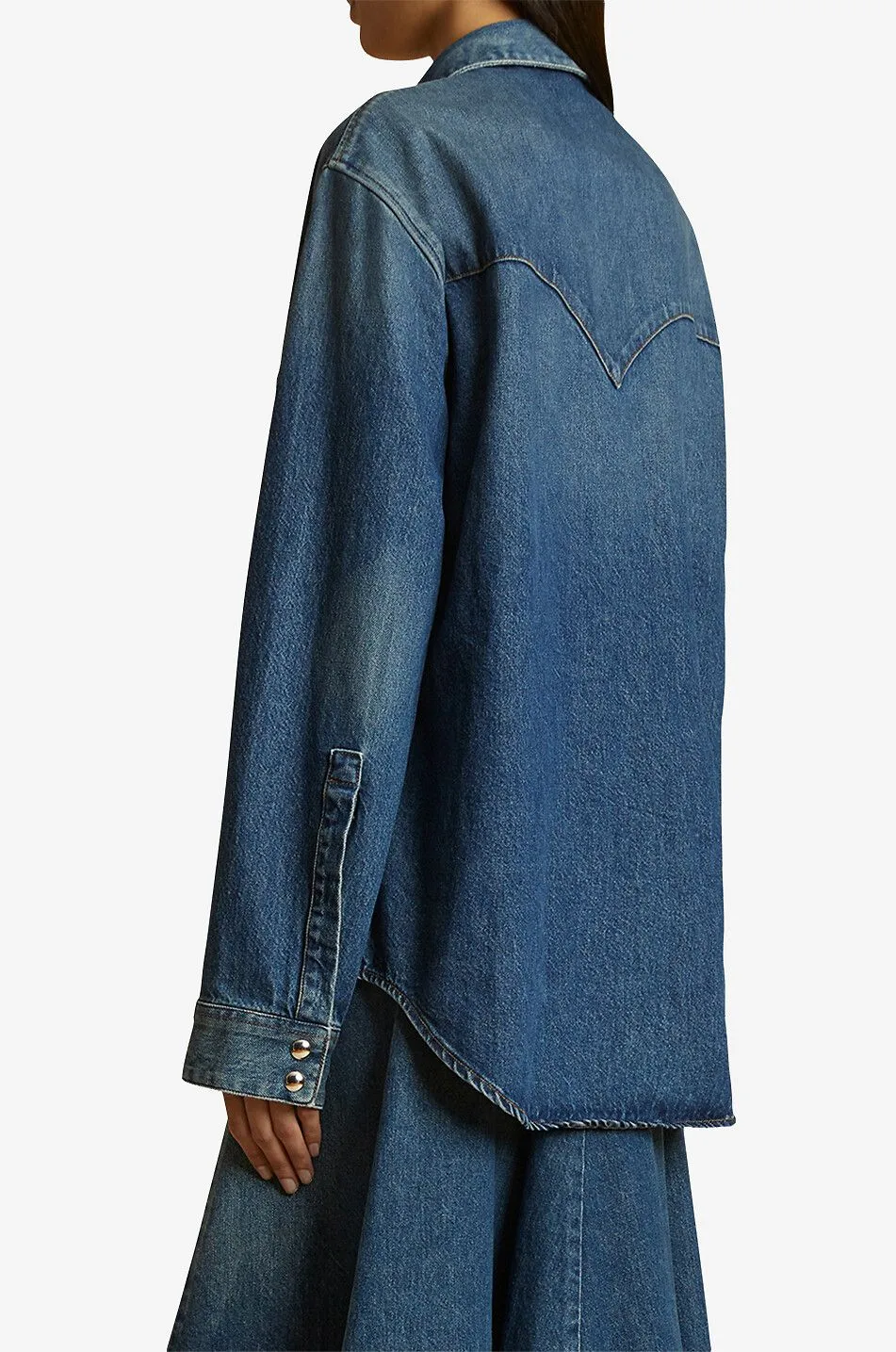 Chemise oversize en denim The Jinn Top Archer
