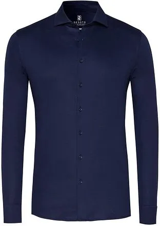 Desoto Essential Chemise Hai Jersey Marine 21007-3-057 comma