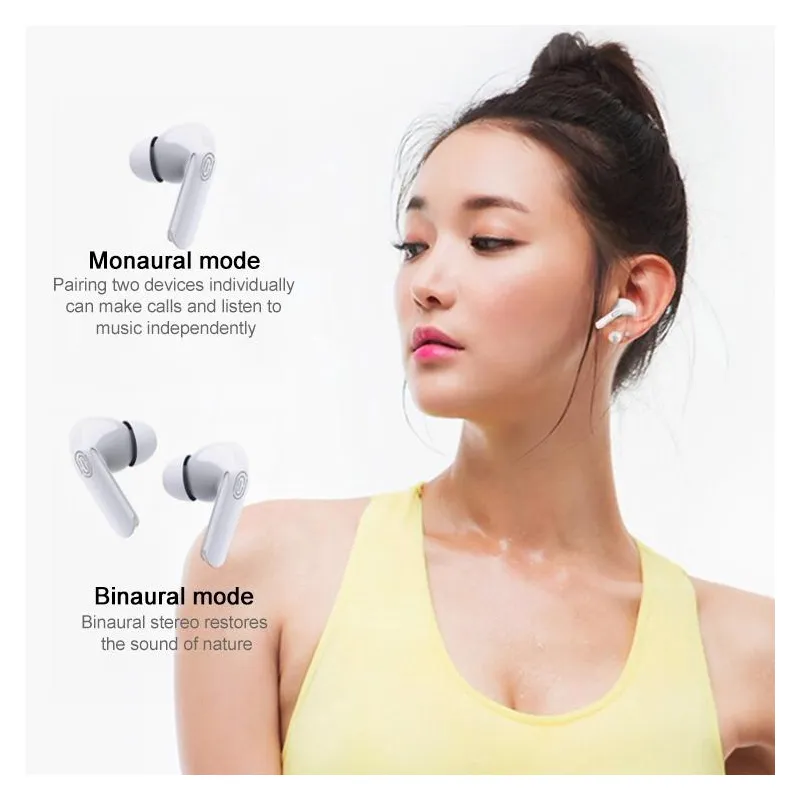 Ecouteurs Bluetooth 5.0 Sport Blanc Autonomie 3h