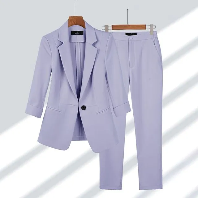 Ensemble Blazer et Pantalon pour Femmes - Pauline