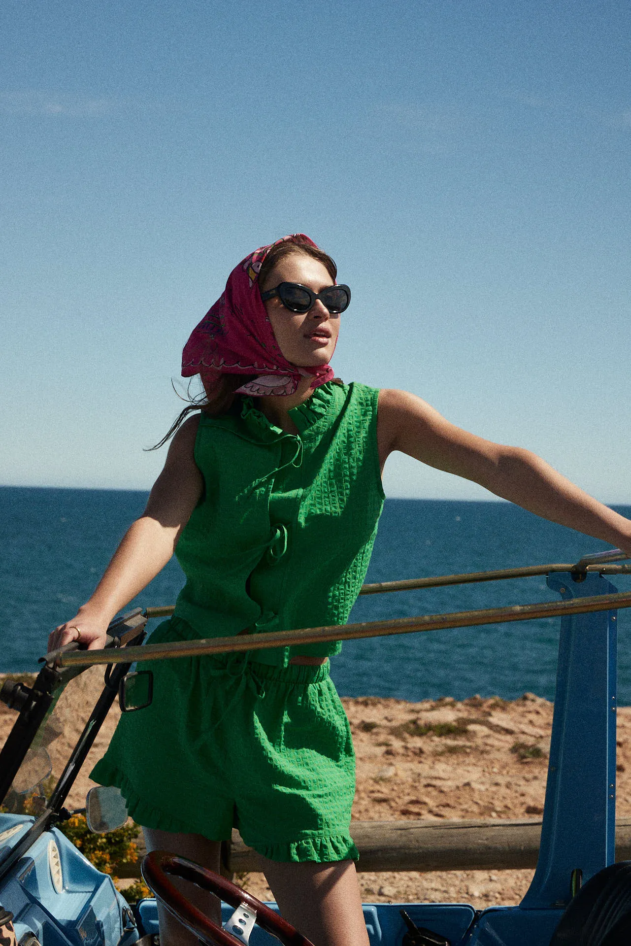 Foulard Paros imprimé anniversaire