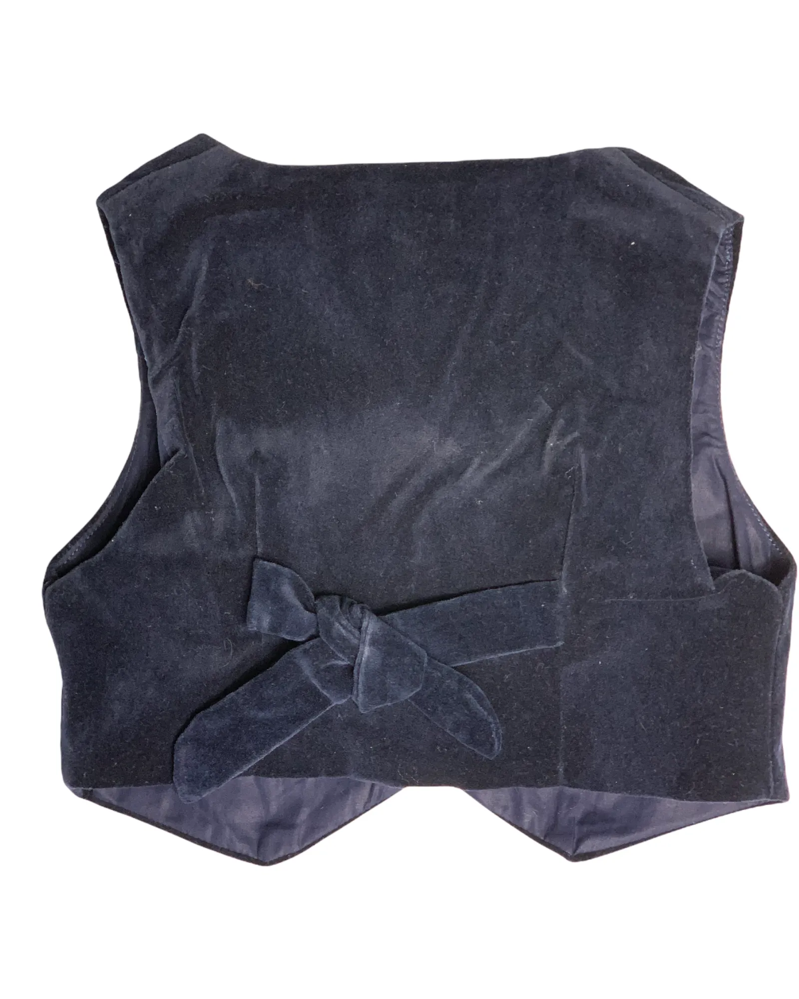 Gilet de Cérémonie Garon velours marine KIDIWI 18 mois