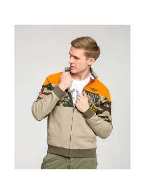 Gilet full zip Aeronautica Militare