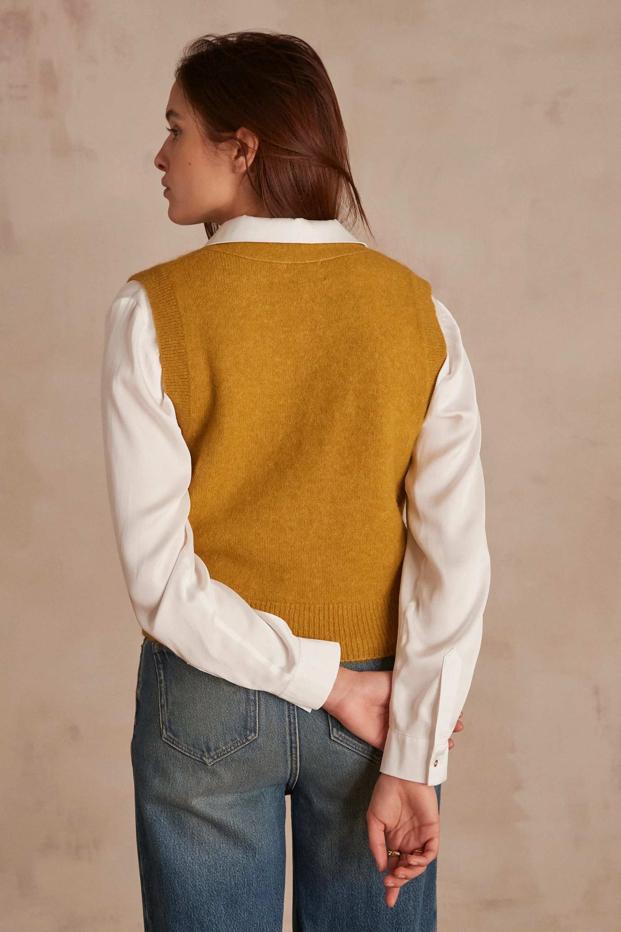 Gilet sans manches LORIE ALPAGA | Maison 123