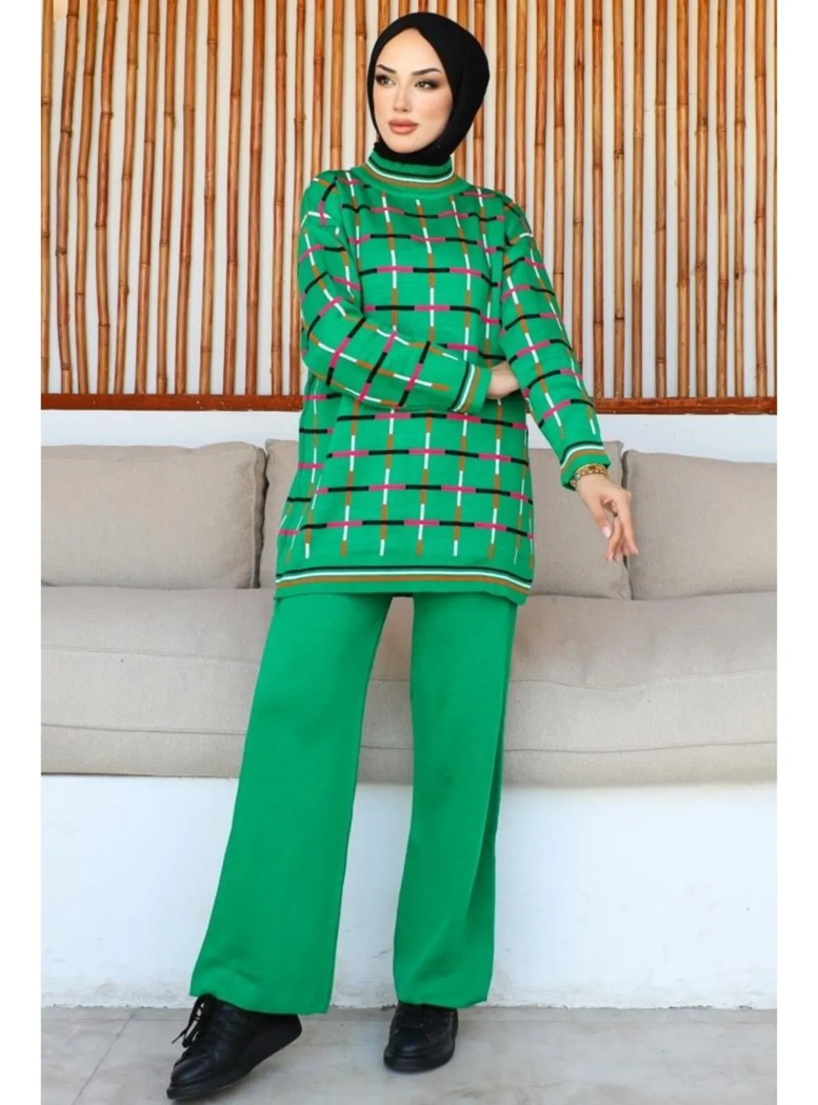 Green - Knit Suits
