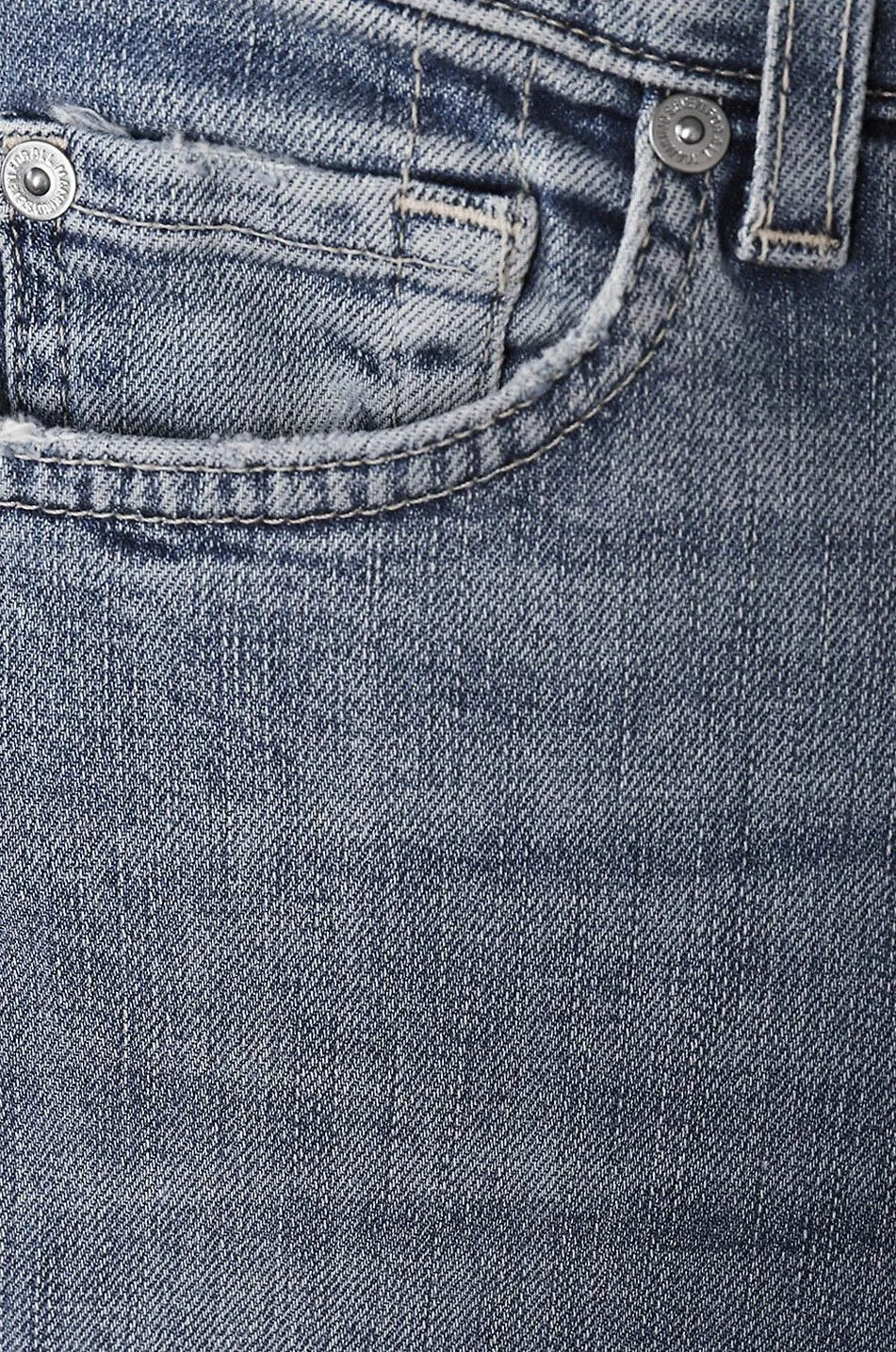 Jean droit The Straight Crop Secrect Raw Cut Hem