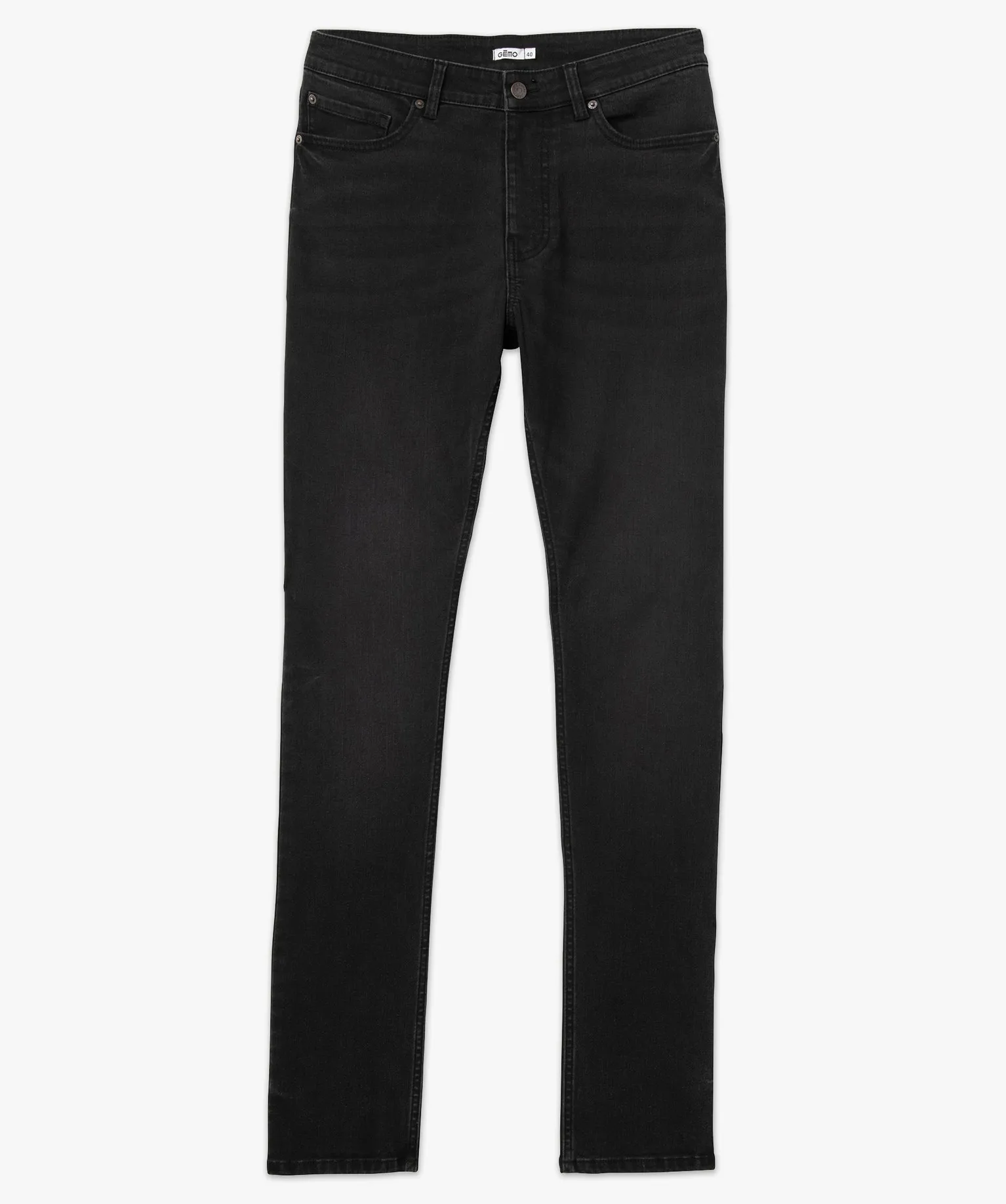 jean ecoresponsable coupe slim homme noir jeans slim