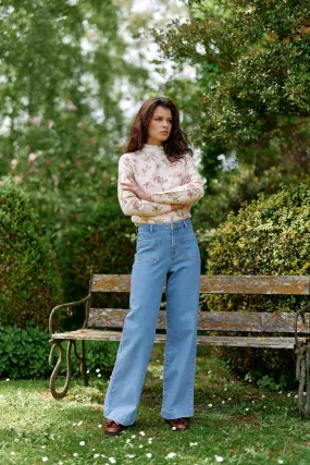 Jean flare Atlanty - Stone