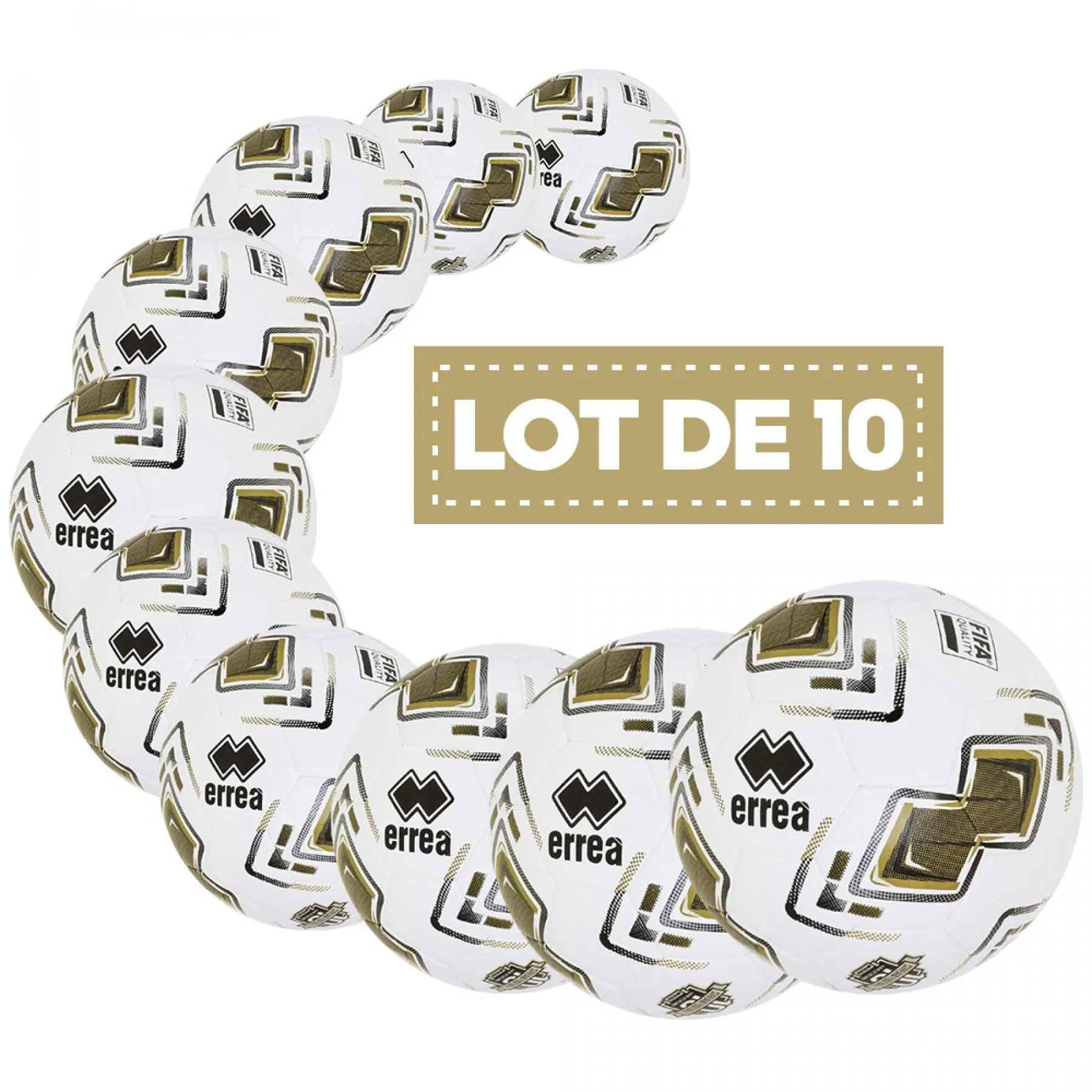 Lot de 10 Ballons de football Puma Orbita 5 HS