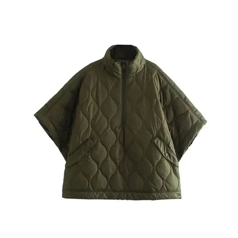 Manteau Matelassé Sans Manche