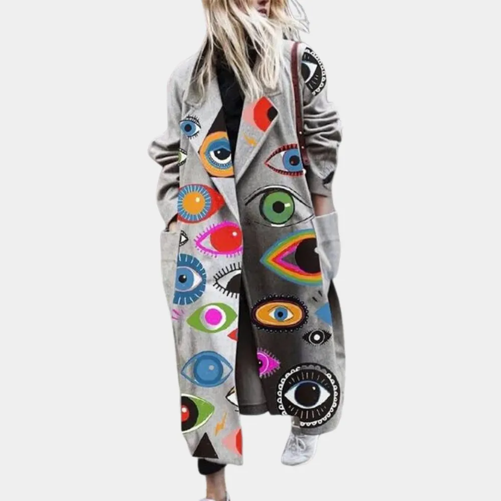 Pamela - manteau femme - à motifs & élégant
