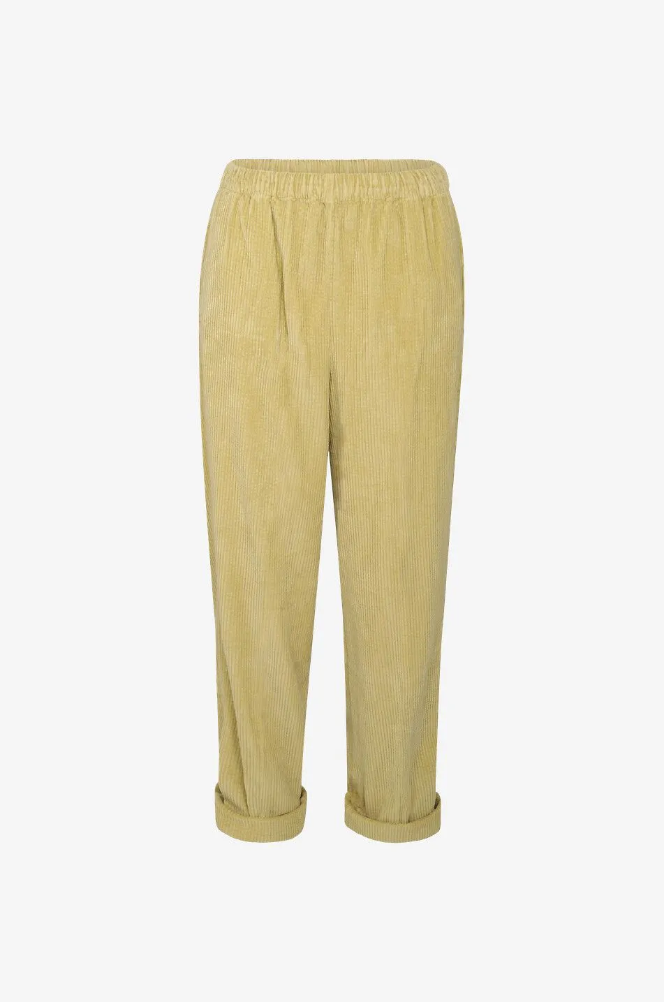 Pantalon fluide en velours côtelé Padow