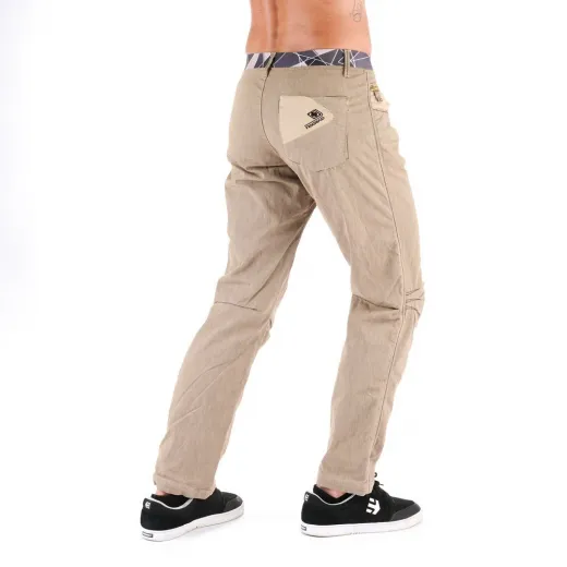 Pantalon yaniro terre cendree