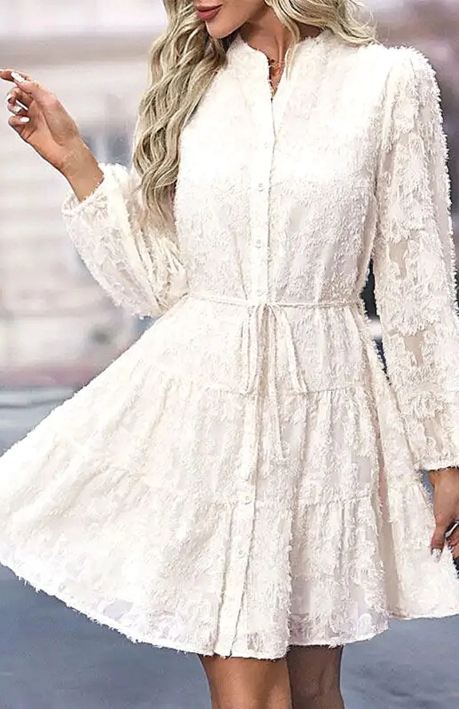 Robe Blanche Champêtre Chic