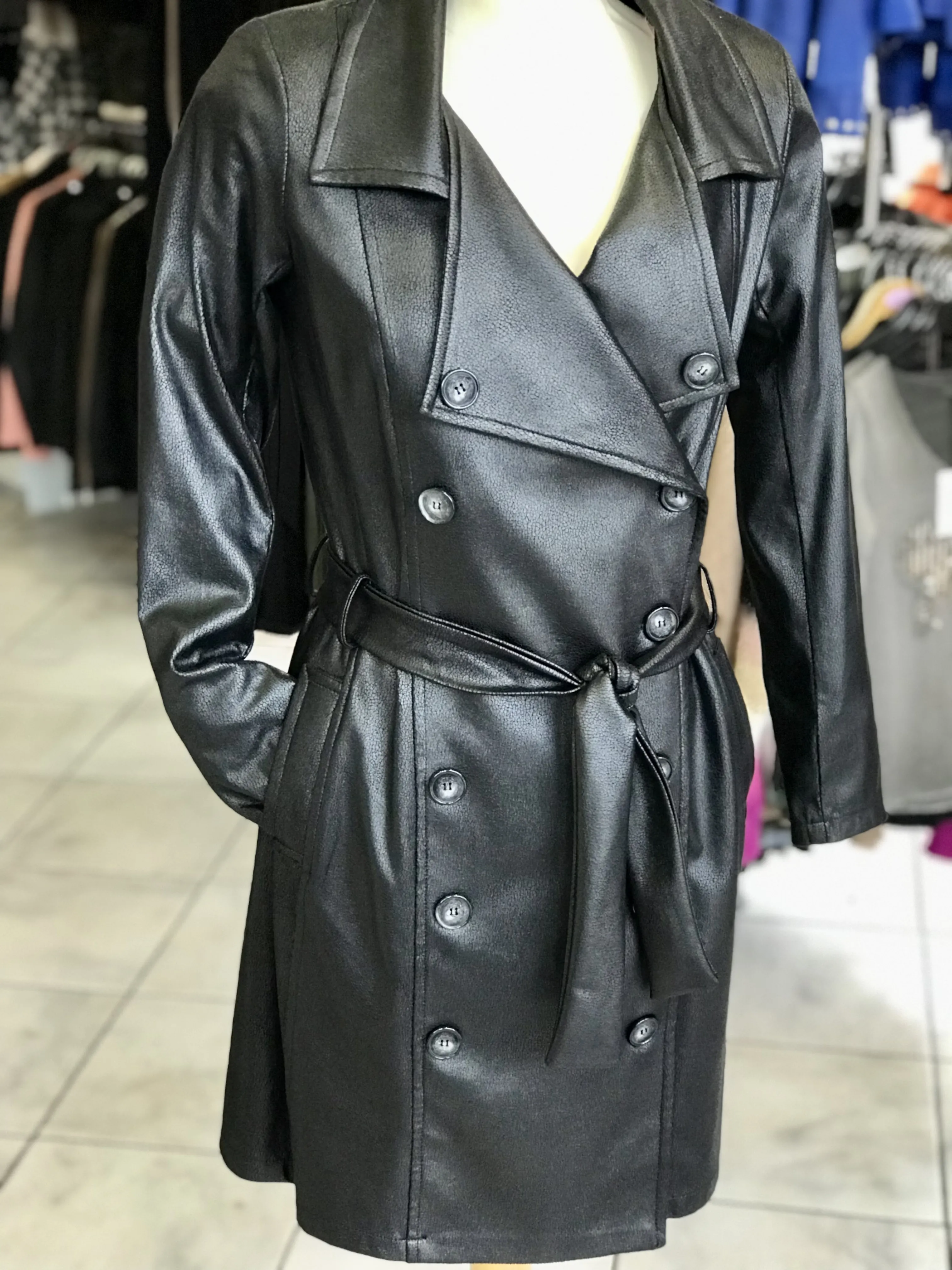 Robe Veste effet cuir Fifille de Paris