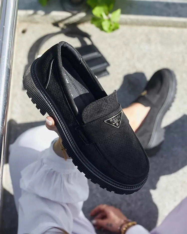 Royalfashion Mocassins Biss pour femme