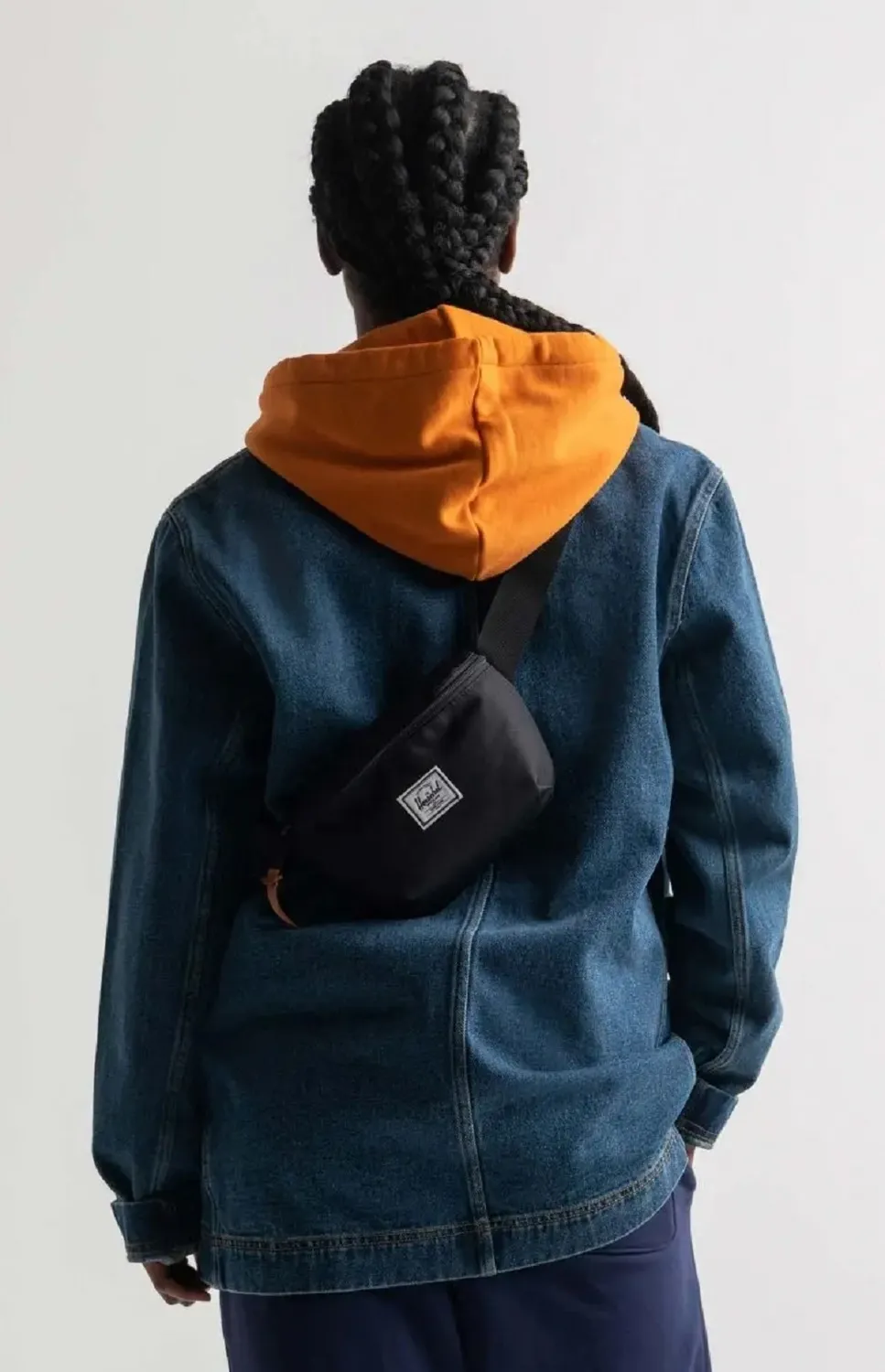 Sacoche Banane Herschel Supply Co. Fourteen Light Grey Crosshatch/Natural