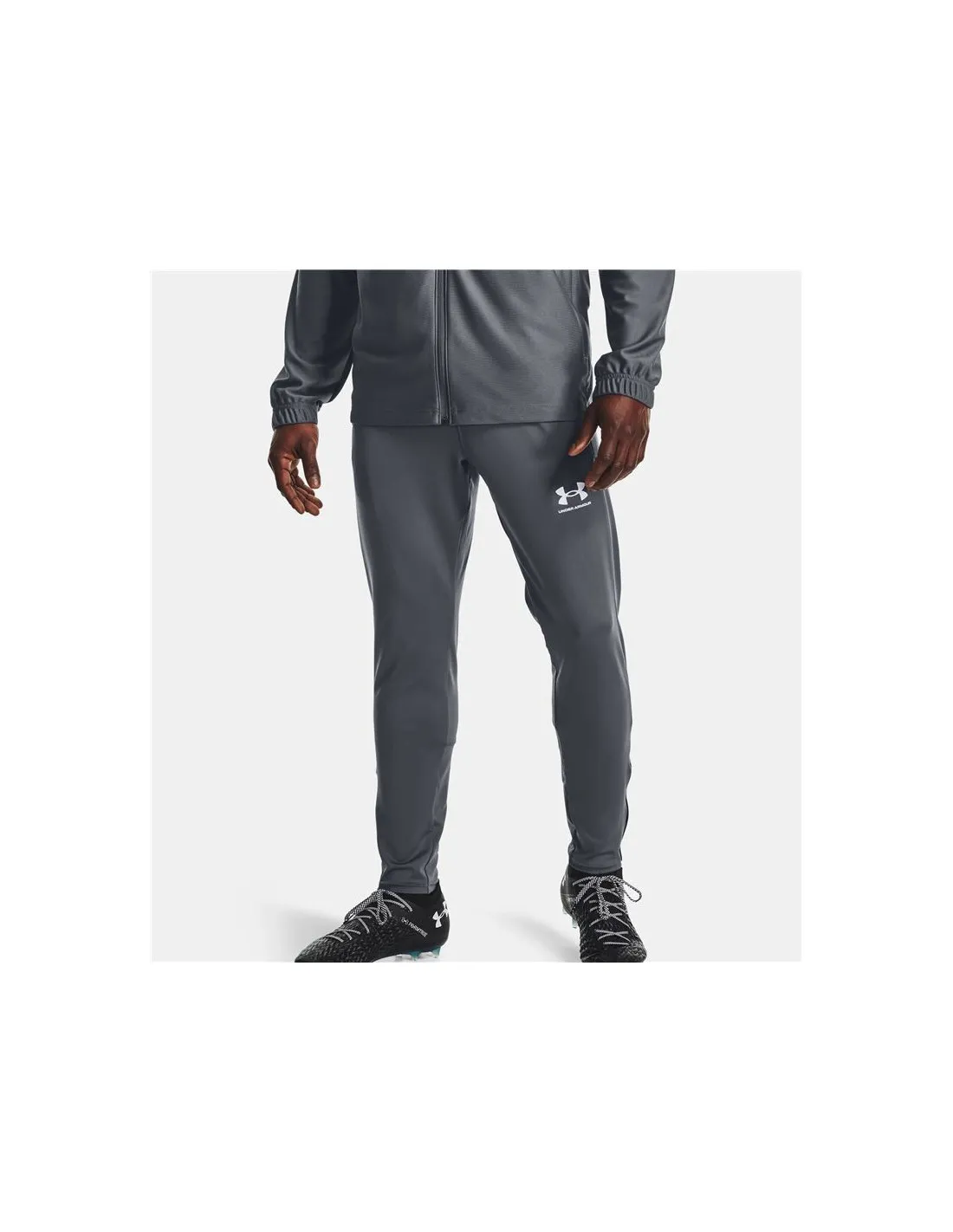 Short de football Under Armour Challenger Hommes gris