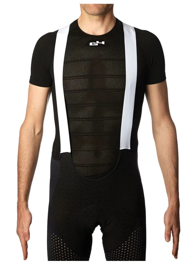 Sous maillot cyclisme noir manches courtes