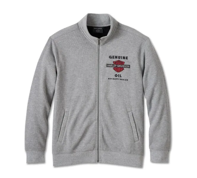 SWEAT SANS CAPUCHE ZIP • Harley-Davidson La Rochelle