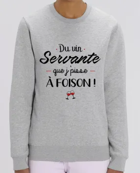Sweat-shirt Du vin servante Par La boutique de Laura