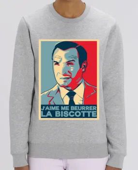 Sweat-shirt OSS 117 la biscotte Par PTIT MYTHO
