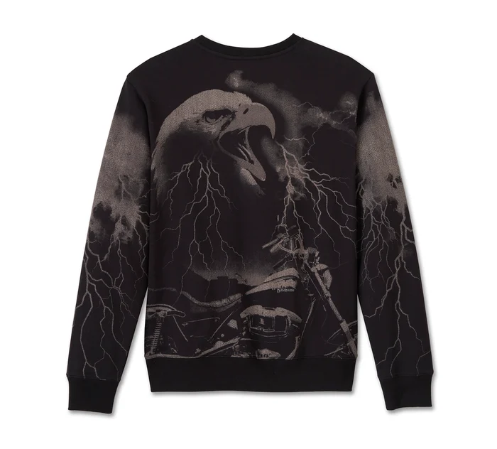 Sweat à col rond H-D Eagle Rider • Harley-Davidson La Rochelle