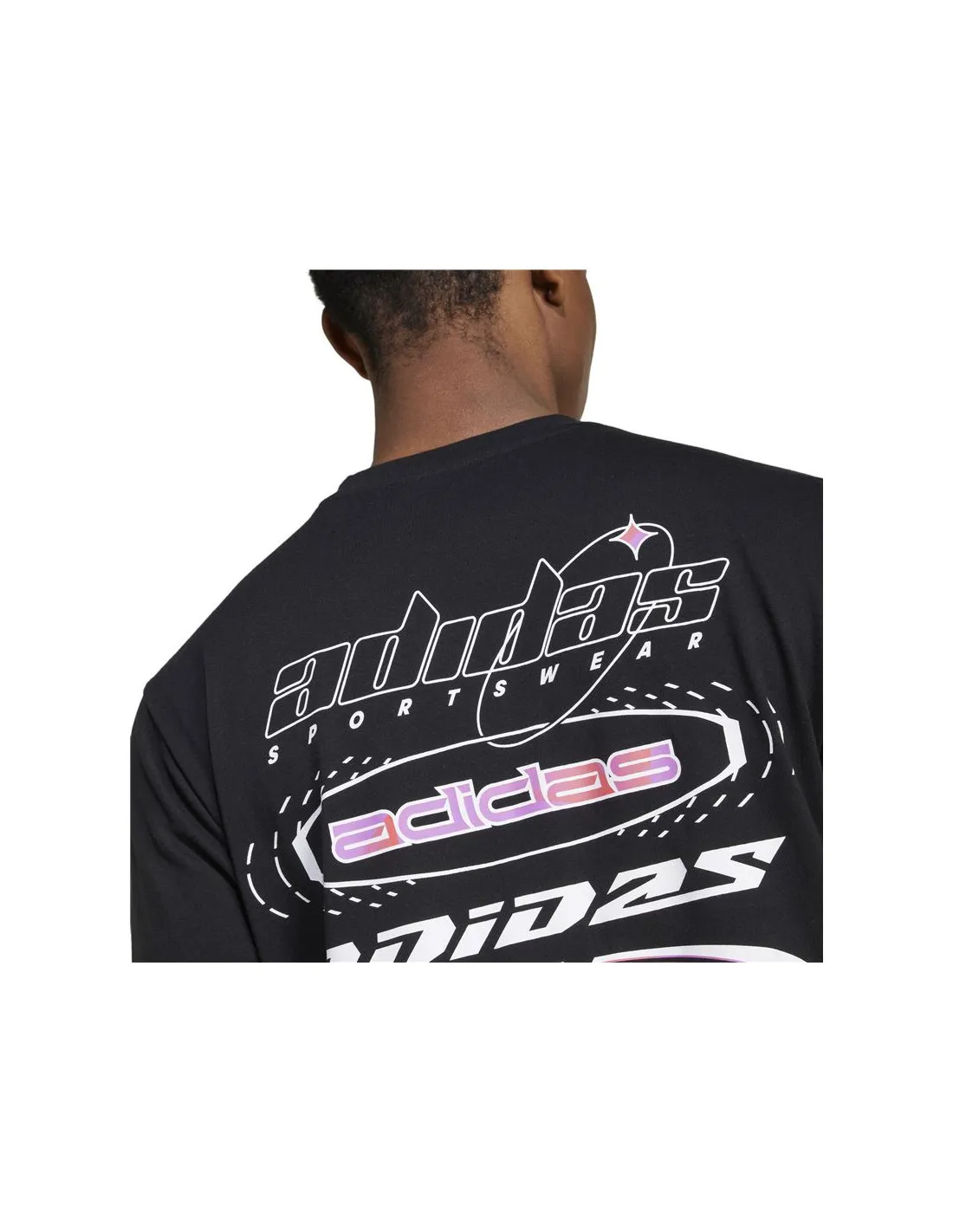 T-shirt adidas Homme House Of Tiro Summer Graphic Noir