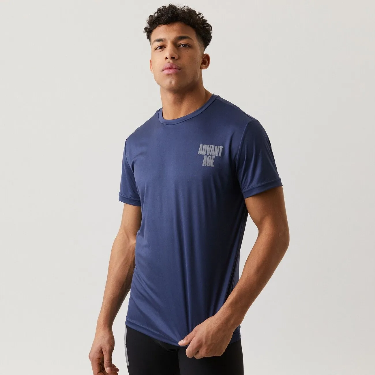 T-shirt de Sport Björn Borg Men Performance Tee Night Mood Indigo
