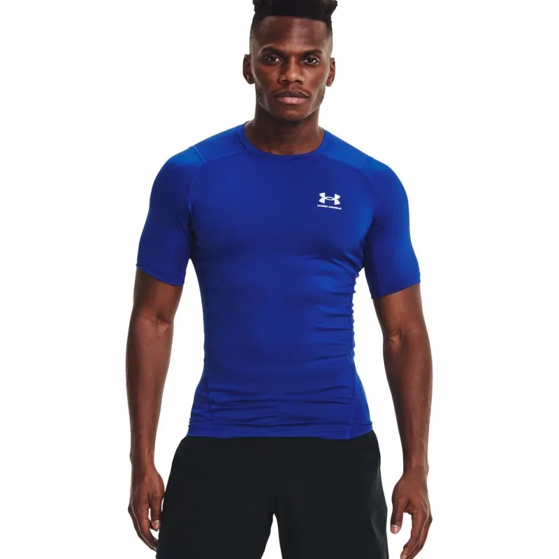 T-shirt manches courtes compression Bleu - Under Armour