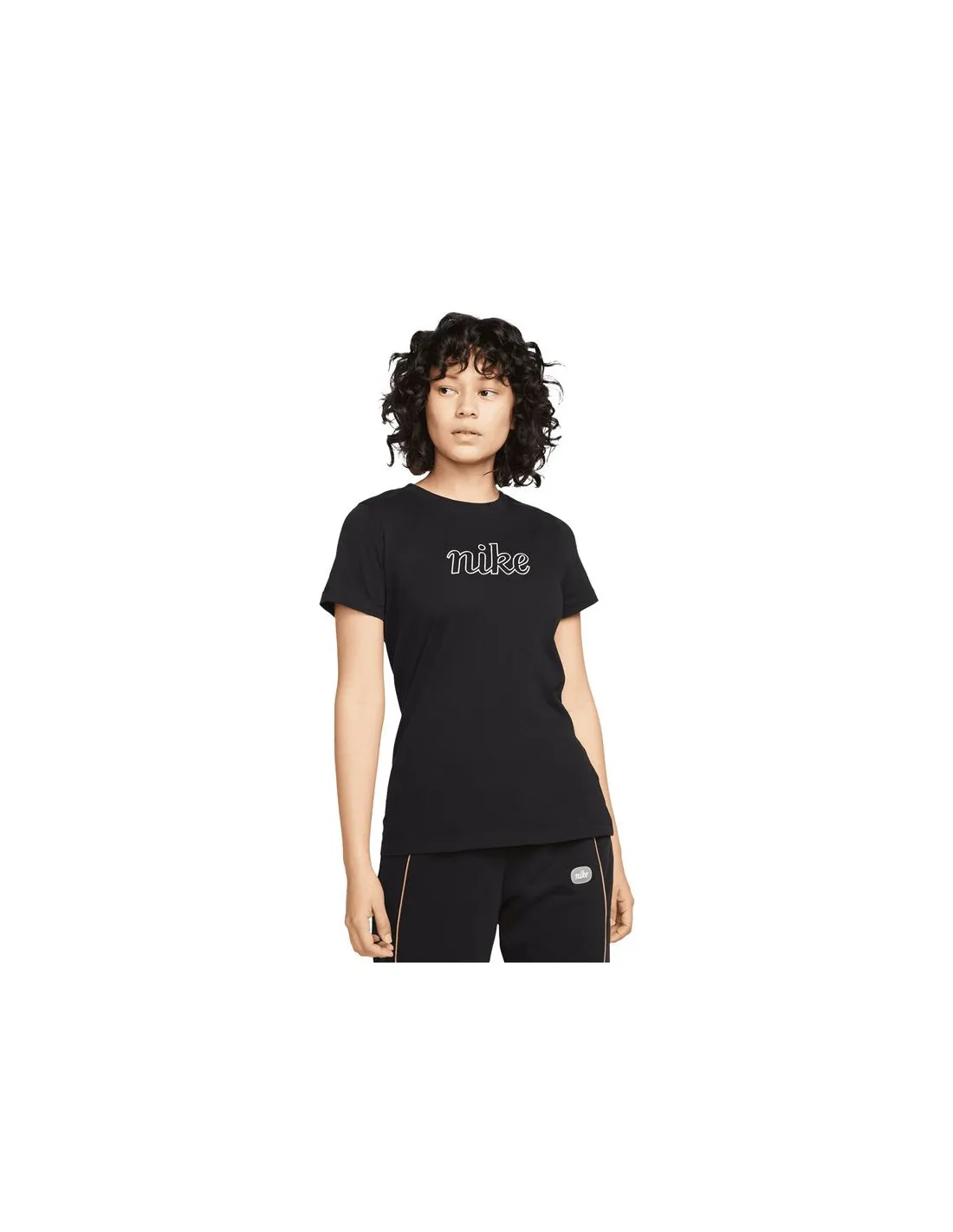 T-shirt Nike Sportswear Icon Clash noir Femmes