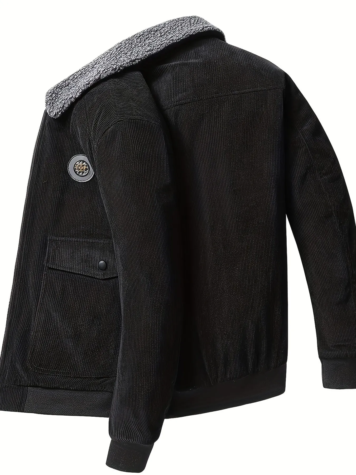 Uther - veste en velours ctelé multi-poches pour homme