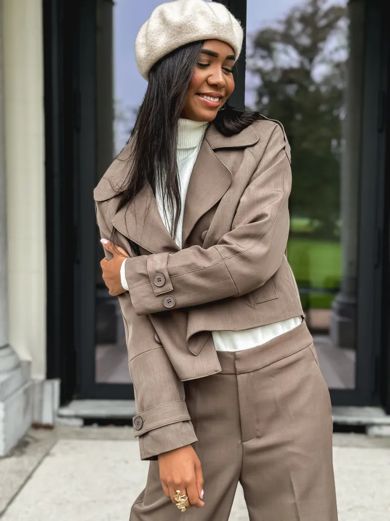 Veste Blair - Chocolat